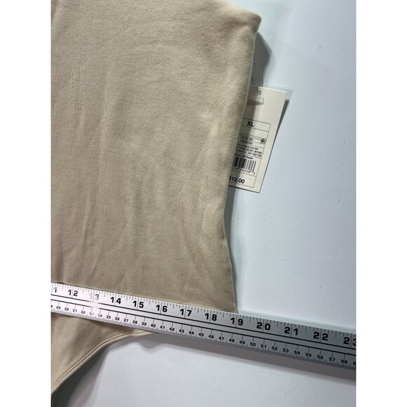 A New Day - Women's Slim Fit Bodysuit - Beige - Extra Large - Picture 7 of 16